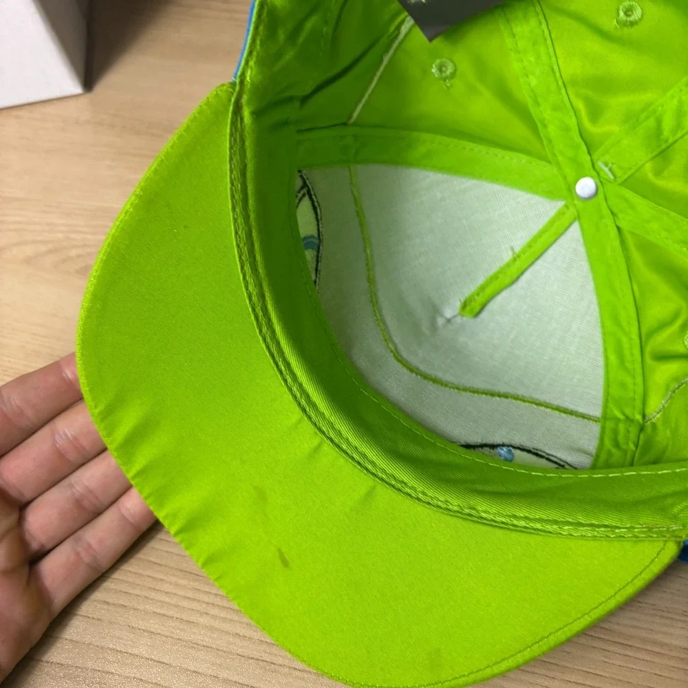 Teenage Muntant Ninja Turtles Hat Cap Snap Back Green Adjustable